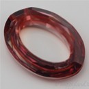 15 x 11 mm - Crystal Red Magma