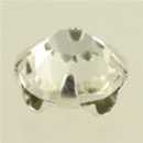 6 mm - Silver - Crystal