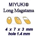 Miyuki® - Long Magatama Beads