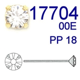 Swarovski® 17704 P18 00E - Strass head pin