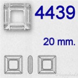 Swarovski® 4439 - 20 mm - Square Ring