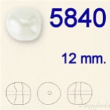 Swarovski® 5840 - 12 mm - Crystal Baroque Pearl