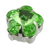 10 mm / Rodio / Peridot