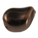 9 x 8 mm - Deep Brown