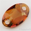 18 x 11 mm - Crystal Copper