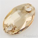 18 x 11 mm - Crystal Golden Shadow
