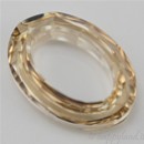 22 x 16 mm - Crystal Golden Shadow