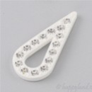 Goccia bianca - 20 mm