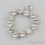 Crystal - 1 anello - Rodio