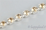 2,6 mm - Crystal GSHA - Rodio