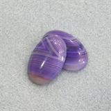 Agata purple ovale 30x20mm