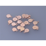 7mm charms - Rosa