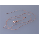 Collana 40 cm - Catena morbida rosa