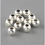 3mm - argento, foro 0,9mm