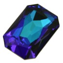 27 x 18.5 mm / Crystal Heliotrope