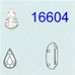 Swarovski® - 16604 Pear 10 x 6 mm Swarovski® - 16604 Pear 10 x 6 mm