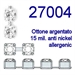 Swarovski® - 27004 Catena Strass Ottone Swarovski® - 27004 Catena Strass Ottone