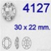 Swarovski® - 4127 - 30 x 22 mm