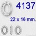 Swarovski® - 4137 - 22 x 16 mm