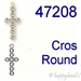 Swarovski® - 47208 Cross Round