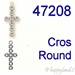 Swarovski® - 47208 Cross Round Swarovski® - 47208 Cross Round