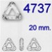 Swarovski® - 4737 - 20 mm - Cosmic Triangle