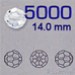Swarovski® - 5000 Bead - 14 mm ( Sfera 32 faccette ) Swarovski® - 5000 Bead - 14 mm ( Sfera 32 faccette )