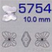 Swarovski® - 5754 Bead - 10 mm ( Farfalla )