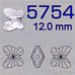 Swarovski® - 5754 Bead - 12 mm ( Farfalla )