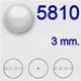 Swarovski® - 5810 - 03 mm - Round Crystal Pearl Swarovski® - 5810 - 03 mm - Round Crystal Pearl