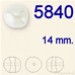 Swarovski® - 5840 - 14 mm - Crystal Baroque Pearl