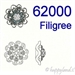 Swarovski® - 62000 Filigree Swarovski® - 62000 Filigree