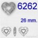 Swarovski® - 6262 Miss U Heart - 26 mm