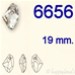 Swarovski® - 6656 - 19 mm - Galactic Pendant