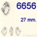 Swarovski® - 6656 - 27 mm - Galactic Pendant