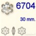 Swarovski® - 6704 - 30 mm - Snowflake