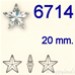 Swarovski® - 6714 - 20 mm - Star Pendant