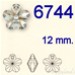 Swarovski® - 6744 - 12 mm - Flower Pendant