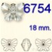 Swarovski® - 6754 - 18 mm - Butterfly Pendants
