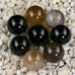 FM - Agata nera sfera 10mm FM - Agata nera sfera 10mm