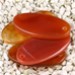 FM - Agata rossa pendente ovale 32mm FM - Agata rossa pendente ovale 32mm