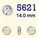 Swarovski® - Bead 5621 - 14 mm Twist