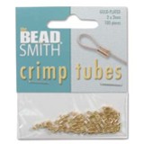 BeadSmith® Schiaccini 2x2mm dorati