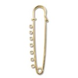 BeadSmith® Spilla di sicurezza  60 mm , gold plated