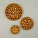HL - Cabochon Mandala Lotus, ranurati HL - Cabochon Mandala Lotus, ranurati