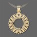 Imp - Castone Tondo 14mm - Dorato Imp - Castone Tondo 14mm - Dorato