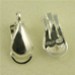 AG 925 - Clips Goccia con anellino AG 925 - Clips Goccia con anellino