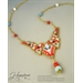 Le Gioie di Happyland - Collana brick stitch