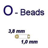 CzechBead O-Beads 3,8 x 1 mm