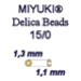 Miyuki® - Delica® Beads 15/0